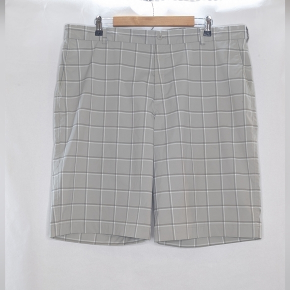 Nike Men Shorts Gray Checker - Picture 1 of 8